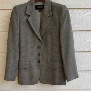 Ellen Tracy Classic Gray Blazer